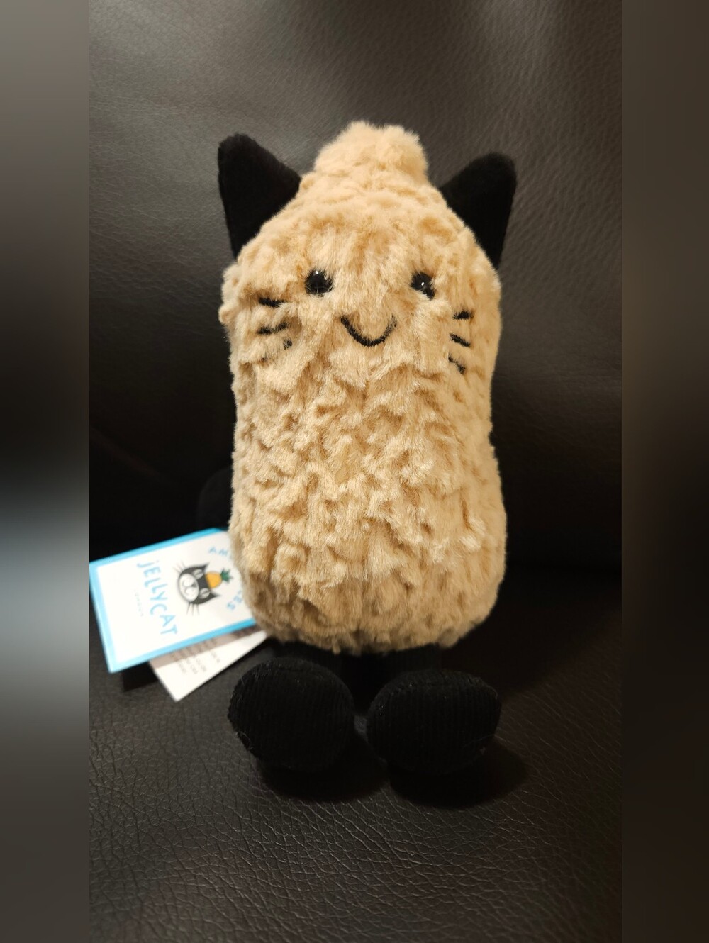 NWT Jellycat Amuseables Peanut Cat!!! Cute!!